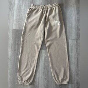 The Tortured Poets Department Beige Sweatpants Sz XL Taylor Swift Official Merch